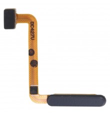 Шлейф для Samsung A235 Galaxy A23, кнопки увімкнення, сканера відбитка пальця (Touch ID), чорний, Original (PRC)