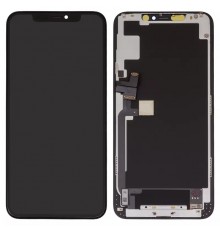 Дисплей для iPhone 11 Pro Max, чорний, з рамкою, High Copy (OLED), НЕ.Х OEM hard