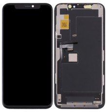 Дисплей для iPhone 11 Pro, черный, с рамкой, High Copy (OLED), DD OEM hard