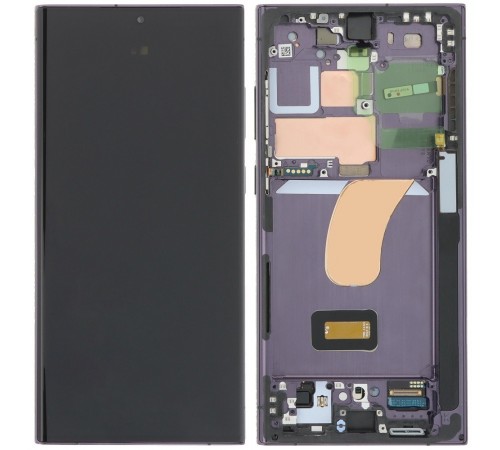 Дисплей для Samsung S918 Galaxy S23 Ultra, черный, с рамкой, High Copy (OLED), с широкой рамкой Дисплей для Samsung S918 Galaxy S23 Ultra, черный, с рамкой, High Copy (OLED), с широкой рамкой