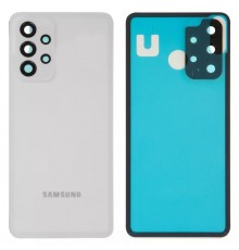 Задня панель корпусу для Samsung A326 Galaxy A32 5G, біла (Awesome White) + скло камери
