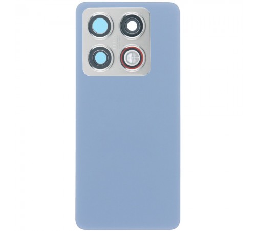 Задня панель корпусу для Xiaomi 14T, синя (Titan Blue), Copy + скло камери