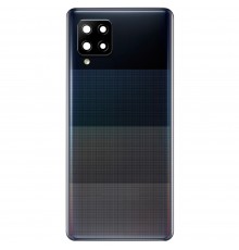 Задняя панель корпуса для Samsung A426 Galaxy A42 5G, черная (Prism Dot Black) + стекло камеры