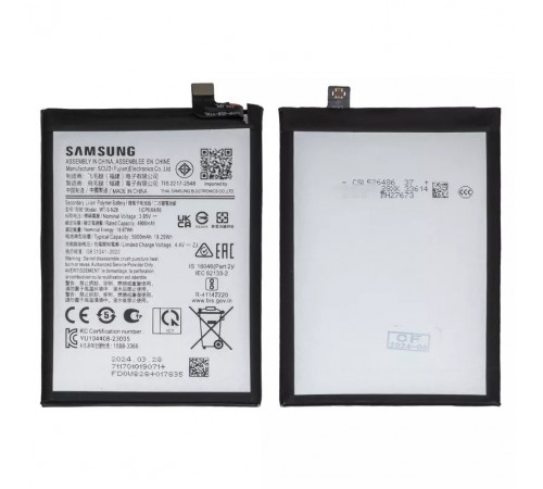Акумулятор WT-S-N28 для Samsung A055 Galaxy A05, Li-ion, 3,85 В, 5000 мАг, Original (PRC) Акумулятор WT-S-N28 для Samsung A055 Galaxy A05, Li-ion, 3,85 В, 5000 мАг, Original (PRC)