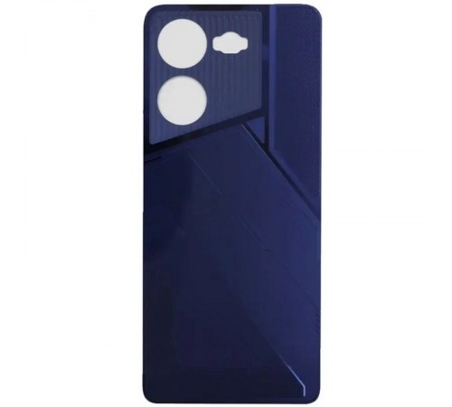 Задняя панель корпуса для Tecno Pova 5 (LH7n), черная (Mecha Black), Copy