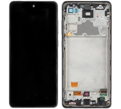 Дисплей для Samsung A725 Galaxy A72, A726 Galaxy A72 5G, черный, с рамкой, Copy, (TFT) Дисплей для Samsung A725 Galaxy A72, A726 Galaxy A72 5G, черный, с рамкой, Copy, (TFT)