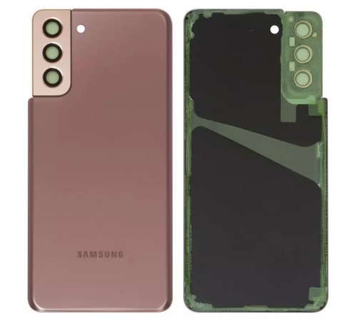 Задня панель корпусу для Samsung G996 Galaxy S21 Plus 5G, золота (Phantom Gold) + скло камери