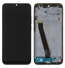 Дисплей для Xiaomi Redmi 7, чорний, з рамкою, High Copy M1810F6LG, M1810F6LH, M1810F6LI