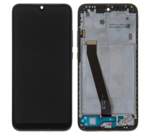 Дисплей для Xiaomi Redmi 7, чорний, з рамкою, High Copy M1810F6LG, M1810F6LH, M1810F6LI