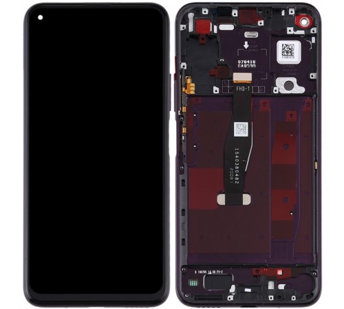 Дисплей для Huawei Honor 20 Pro, чорний, з рамкою, Original (PRC)