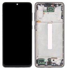 Дисплей для Samsung A336 Galaxy A33 5G, черный, Best copy, с рамкой, Сopy (TFT)