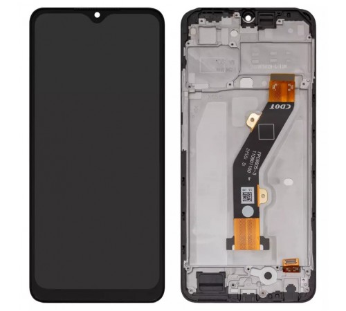 Дисплей для Infinix Smart 7 (X6515), чорний, з рамкою, High Copy, FPC6605-5  