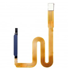 Шлейф для Samsung A037 Galaxy A03s, A037F Galaxy A03s, сканера відбитка пальця (Touch ID), синій