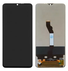 Дисплей для Xiaomi Redmi Note 8 Pro, чорний, без рамки, High Copy M1906G7I, M1906G7G