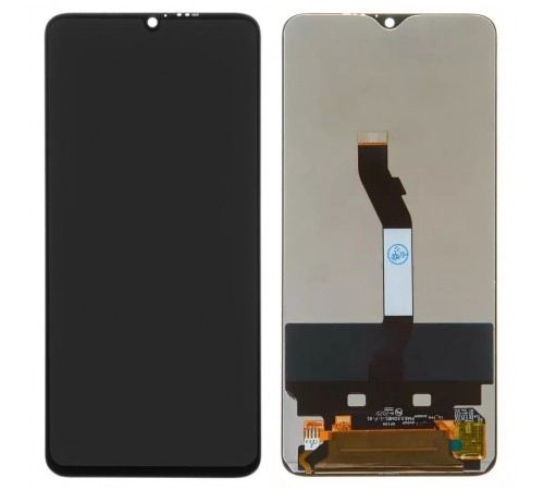 Дисплей для Xiaomi Redmi Note 8 Pro, чорний, без рамки, High Copy M1906G7I, M1906G7G