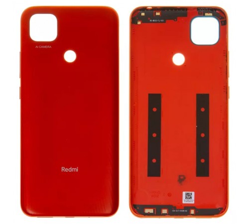 Задняя панель корпуса для Xiaomi Redmi 9C, оранжевая (Sunrise Orange)