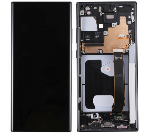 Дисплей для Samsung N985F Galaxy Note 20 Ultra, N986B Galaxy Note 20 Ultra 5G, черный (Mystic Black), с рамкой, High Copy (OLED), с широкой рамкой Дисплей для Samsung N985F Galaxy Note 20 Ultra, N986B Galaxy Note 20 Ultra 5G, черный (Mystic Black), с рамкой, High Copy (OLED), с широкой рамкой