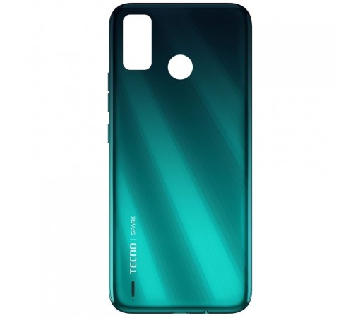 Задняя панель корпуса для Tecno Spark 6 Go (KE5J), зеленая (Ice Jadelite)