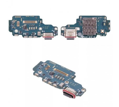 Шлейф для Samsung S938 Galaxy S25 Ultra, коннектора зарядки, мікрофона, плата зарядки, Original (PRC)