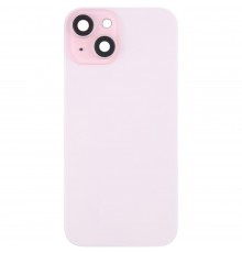 Задня панель корпусу для iPhone 15 Plus, рожева + скло камери, Original (PRC)