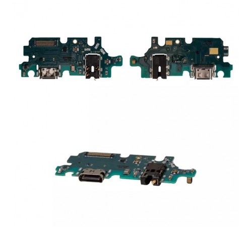 Шлейф для Samsung A137 Galaxy A13, коннектора зарядки, коннектора наушників, мікрофона, плата зарядки, Original (PRC)