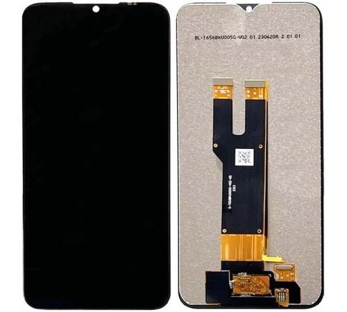 Дисплей для ZTE Blade A73 4G, Blade V50 Smart, чорний, без рамки, Original (PRC)