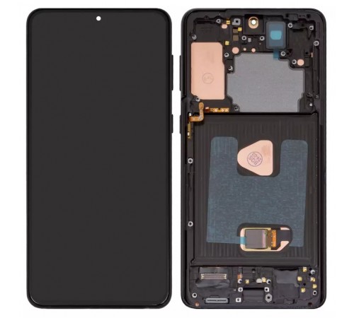 Дисплей для Samsung G996 Galaxy S21 Plus 5G, черный, с рамкой, High Copy original LCD size, (OLED) Дисплей для Samsung G996 Galaxy S21 Plus 5G, черный, с рамкой, High Copy original LCD size, (OLED)