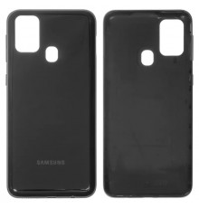 Задняя панель корпуса для Samsung M315 Galaxy M31, M315F/DS Galaxy M31, черная (Space Black)