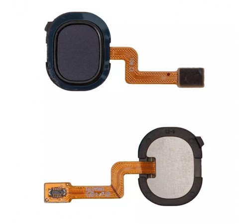 Шлейф для Samsung A217 Galaxy A21s, сканера отпечатка пальца (Touch ID), черный, Original (PRC)
