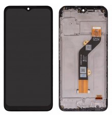 Дисплей для Tecno Pop 5 LTE, черный, с рамкой, Original (PRC), BD4, BD4i, BD4a