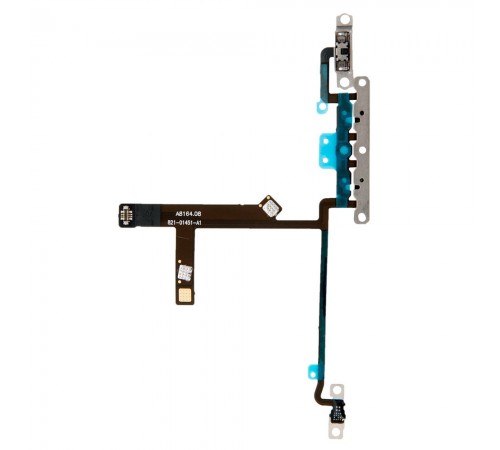 Шлейф для iPhone XS, кнопок звука, Original (PRC)