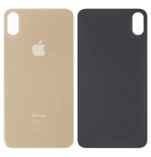 Задняя панель корпуса для iPhone XS Max, золотистая, не нужно снимать стекло камеры, big hole
