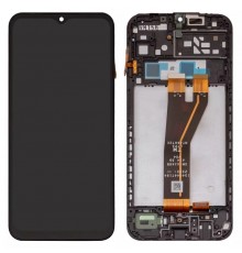 Дисплей для Samsung A146B Galaxy A14 5G, черный, с рамкой, Original (PRC), SM-A146B A14 5G V04