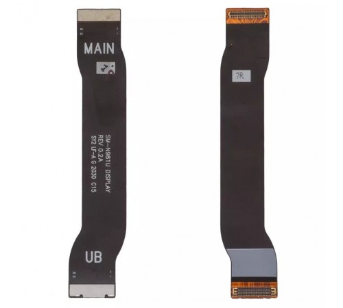 Шлейф для Samsung N980F Galaxy Note 20, N981 Galaxy Note 20 5G, міжплатний, дисплея, Original (PRC)