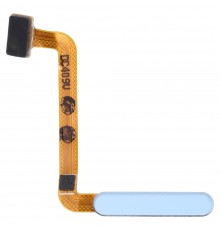 Шлейф для Samsung A235 Galaxy A23, кнопки увімкнення, сканера відбитка пальця (Touch ID), голубий, Original (PRC)