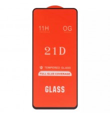 Захисне скло для ZTE Blade V30, Blade V40, сумісне з чохлом, Full Glue, (без упаковки), чорний