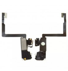 Шлейф для iPhone 11 Pro Max, c датчиком приближения, с динамиком, High Copy