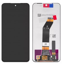 Дисплей для Xiaomi Redmi 10 (2021), Redmi 10 (2022), черный, без рамки, Original (PRC) (переклеено стекло)