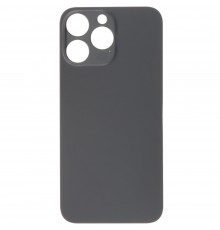 Задняя панель корпуса для iPhone 14 Pro Max, черная, не нужно снимать стекло камеры, Original (PRC), big hole
