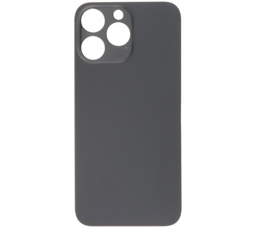 Задняя панель корпуса для iPhone 14 Pro Max, черная, не нужно снимать стекло камеры, Original (PRC), big hole