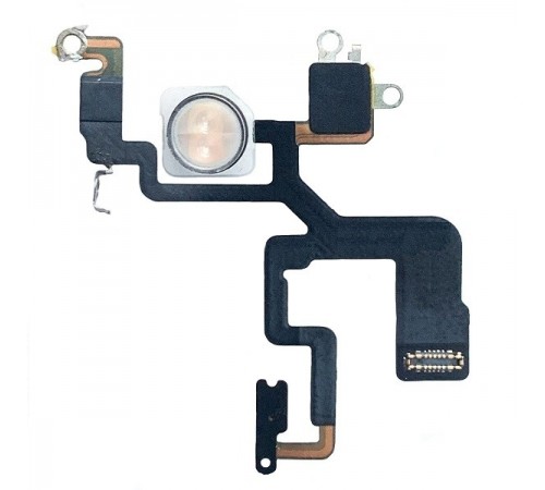 Шлейф для iPhone 12 Pro Max, вспышки, микрофона