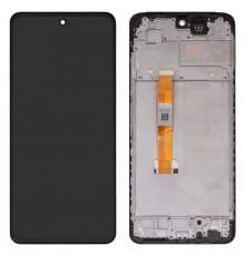 Дисплей для Oppo A58 4G, чорний, з рамкою, High Copy, CPH2577, 1540452110