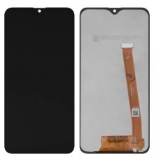 Дисплей для Samsung A202 Galaxy A20e, черный, с широким ободком, без рамки, Сopy