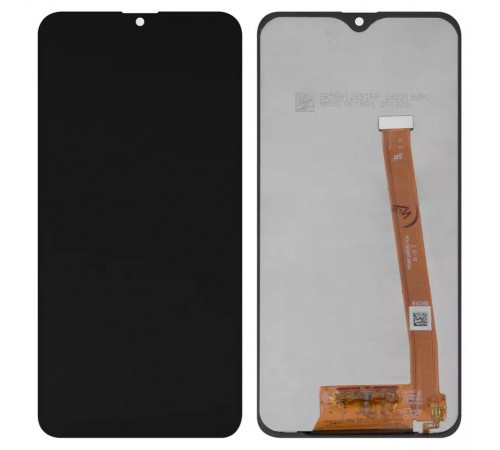 Дисплей для Samsung A202 Galaxy A20e, черный, с широким ободком, без рамки, Сopy