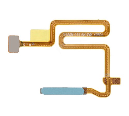 Шлейф для Oppo A54 5G, A73 5G, A74 5G, сканера відбитка пальця (Touch ID), синій (Neon)