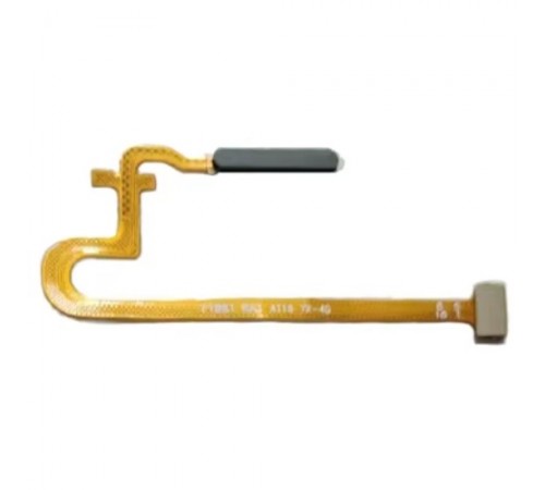 Шлейф для Realme C55, сканера відбитка пальця (Touch ID), чорний (Rainy Night), Original (PRC)