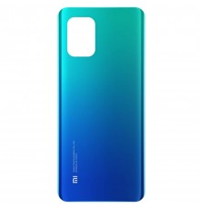 Задняя панель корпуса для Xiaomi Mi 10 Lite, Mi 10 Youth 5G, синяя (Aurora Blue), Copy, M2002J9G