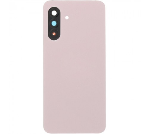 Задня панель корпусу для Samsung A566 Galaxy A56, рожева (Pink), Copy + скло камери