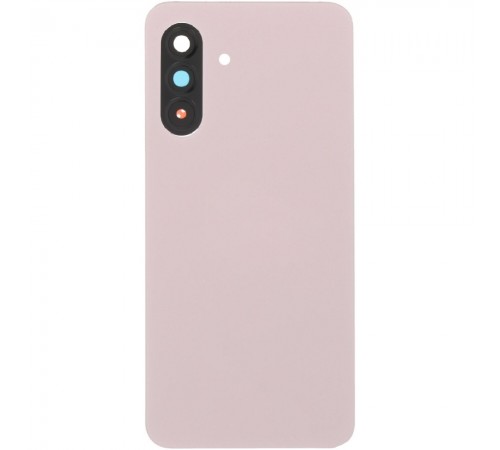 Задняя панель корпуса для Samsung A566 Galaxy A56, розовая (Pink), Copy + стекло камеры Задняя панель корпуса для Samsung A566 Galaxy A56, розовая (Pink), Copy + стекло камеры