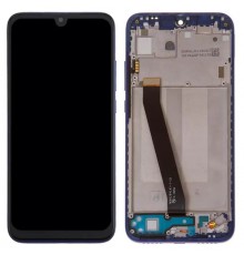 Дисплей для Xiaomi Redmi 7, синій (Comet Blue), з рамкою, High Copy M1810F6LG, M1810F6LH, M1810F6LI
